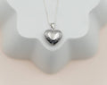 Sterling Silver Girls Embellished Heart Locket Kids Necklace