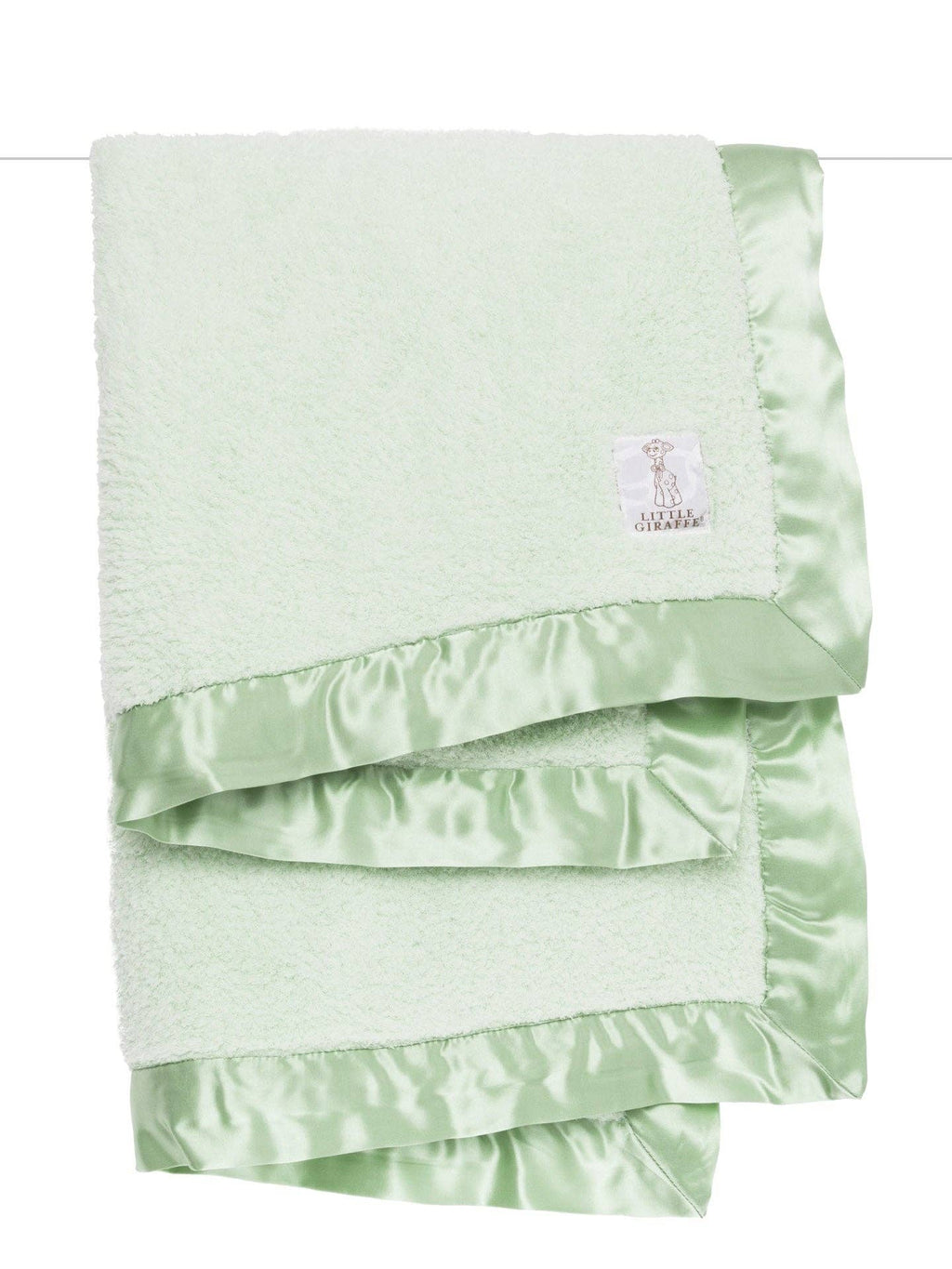 Chenille Baby Blanket: Unboxed / Silver