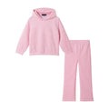 Plush Hoodie & Matching Pant Set | Bows