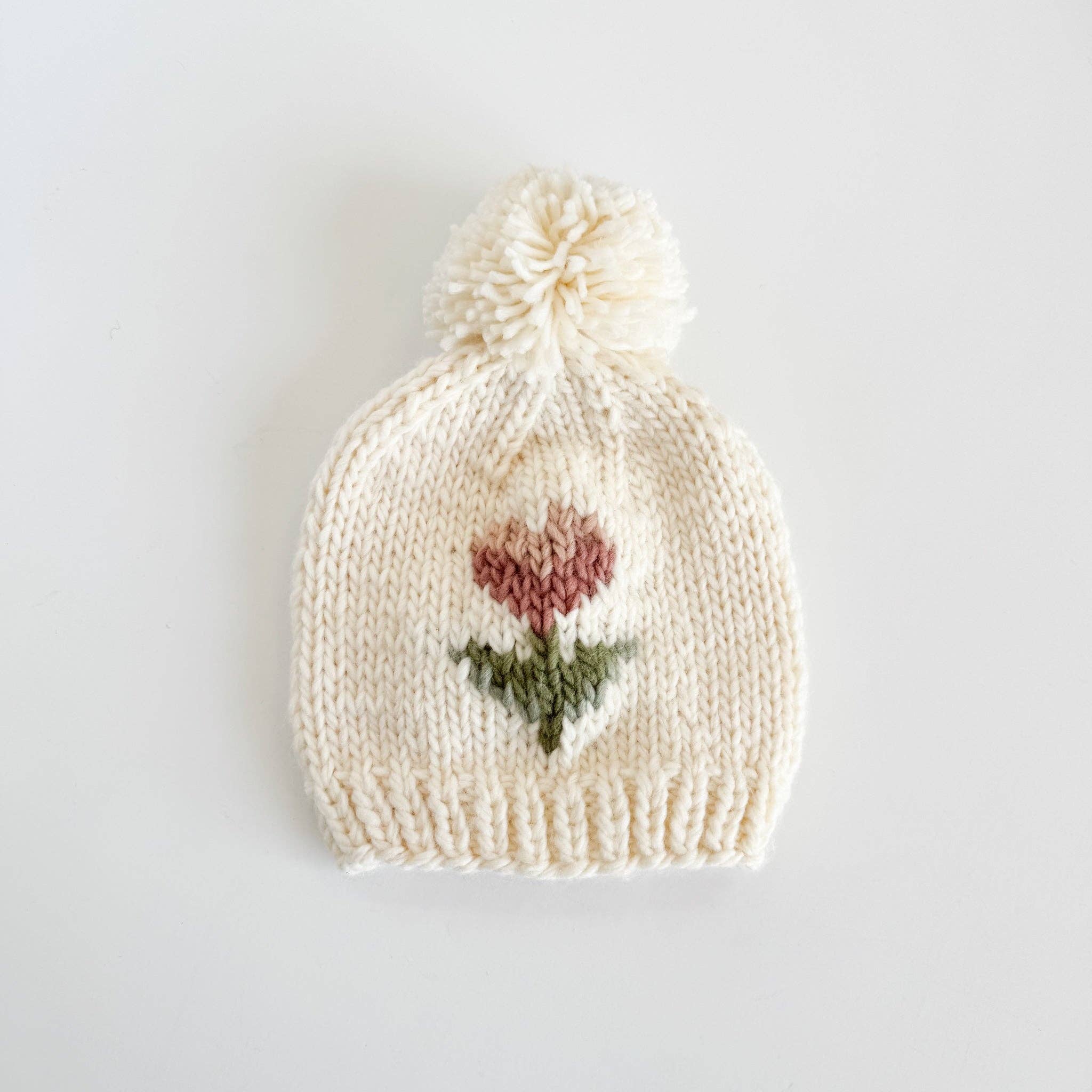 Tulip Flower Hat Baby Kid Beanie Fall Spring Matching