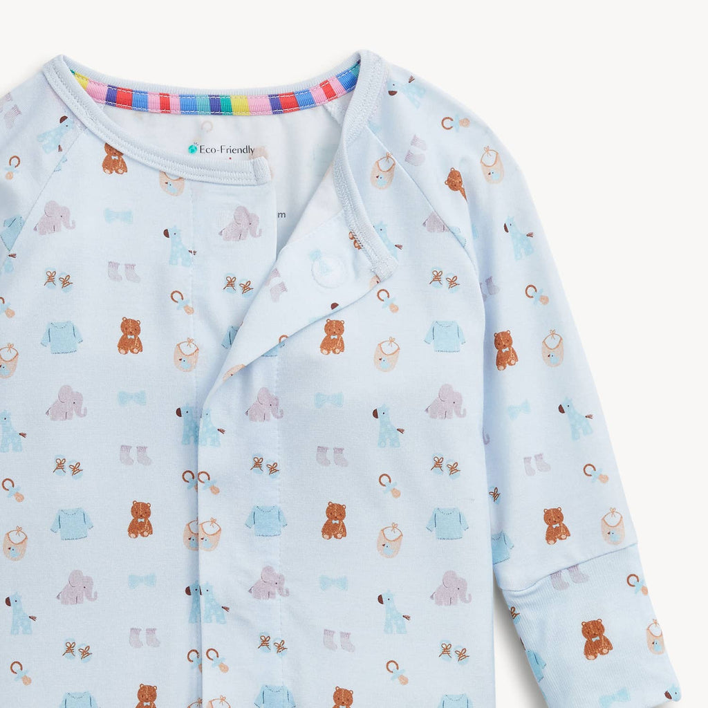 NURSERY NOSTALGIA BLUE MODAL CONV COVERALL