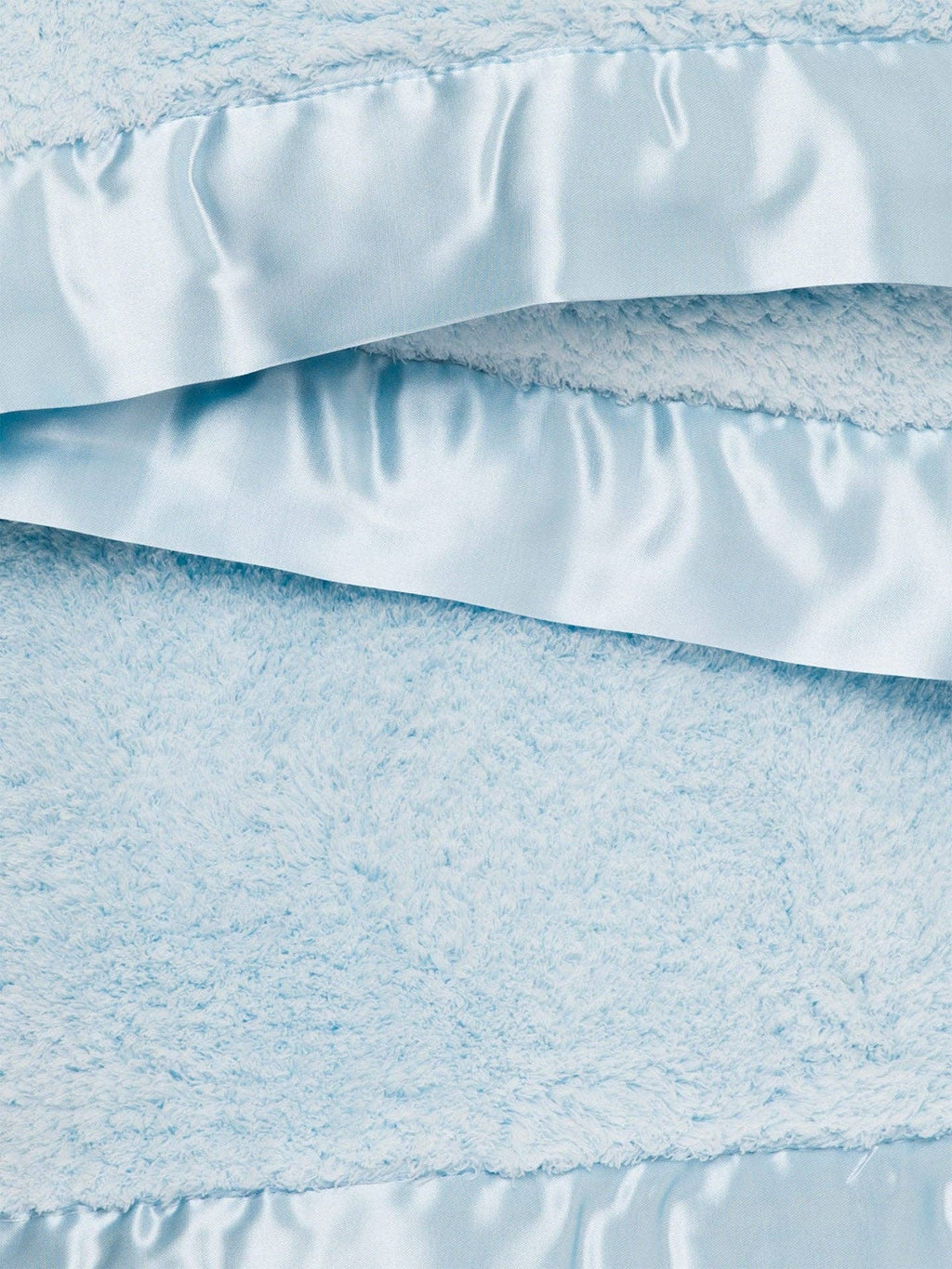 Chenille Baby Blanket: Unboxed / Denim