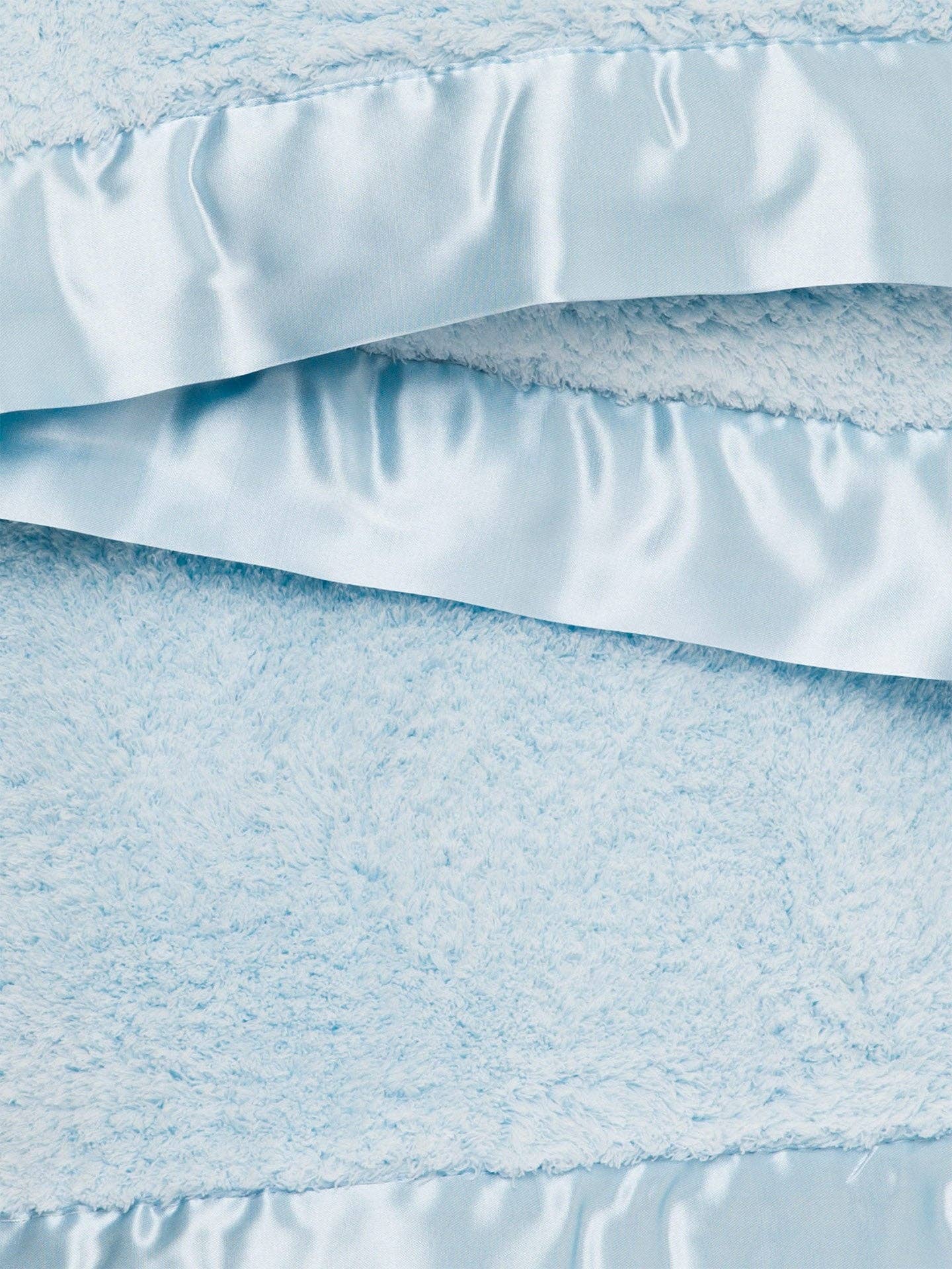 Chenille Baby Blanket: Unboxed / Denim