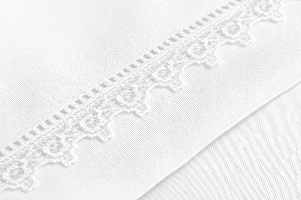 "My Christening" Towel W/ Lace