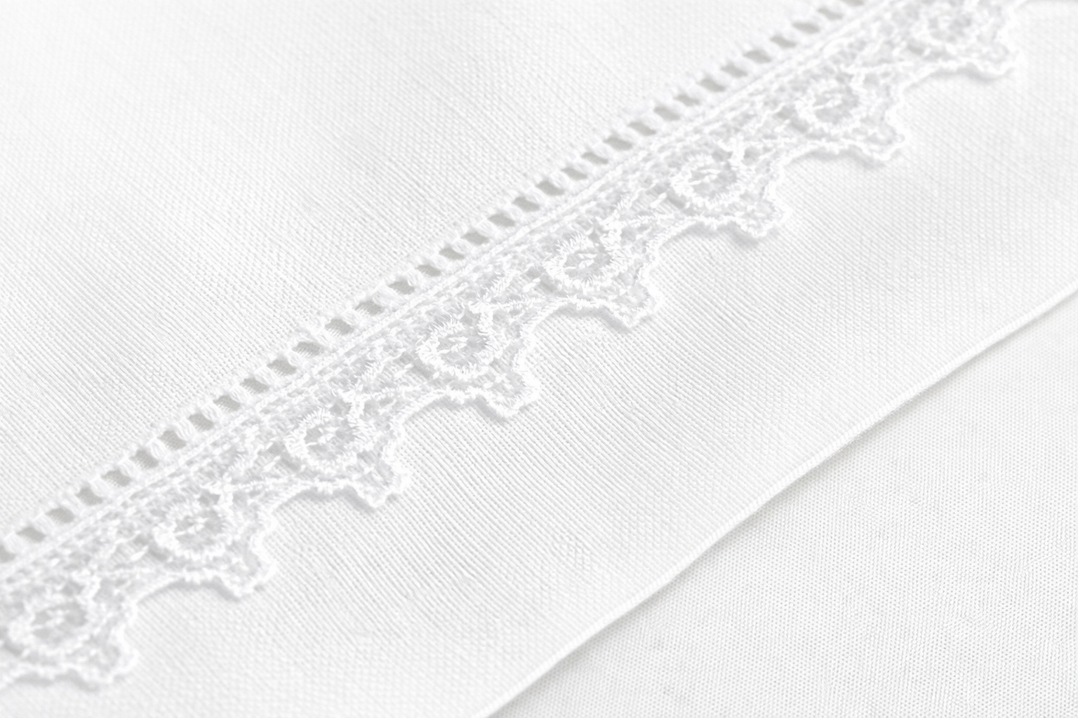 "My Christening" Towel W/ Lace