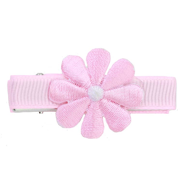Pink Daisy Clip