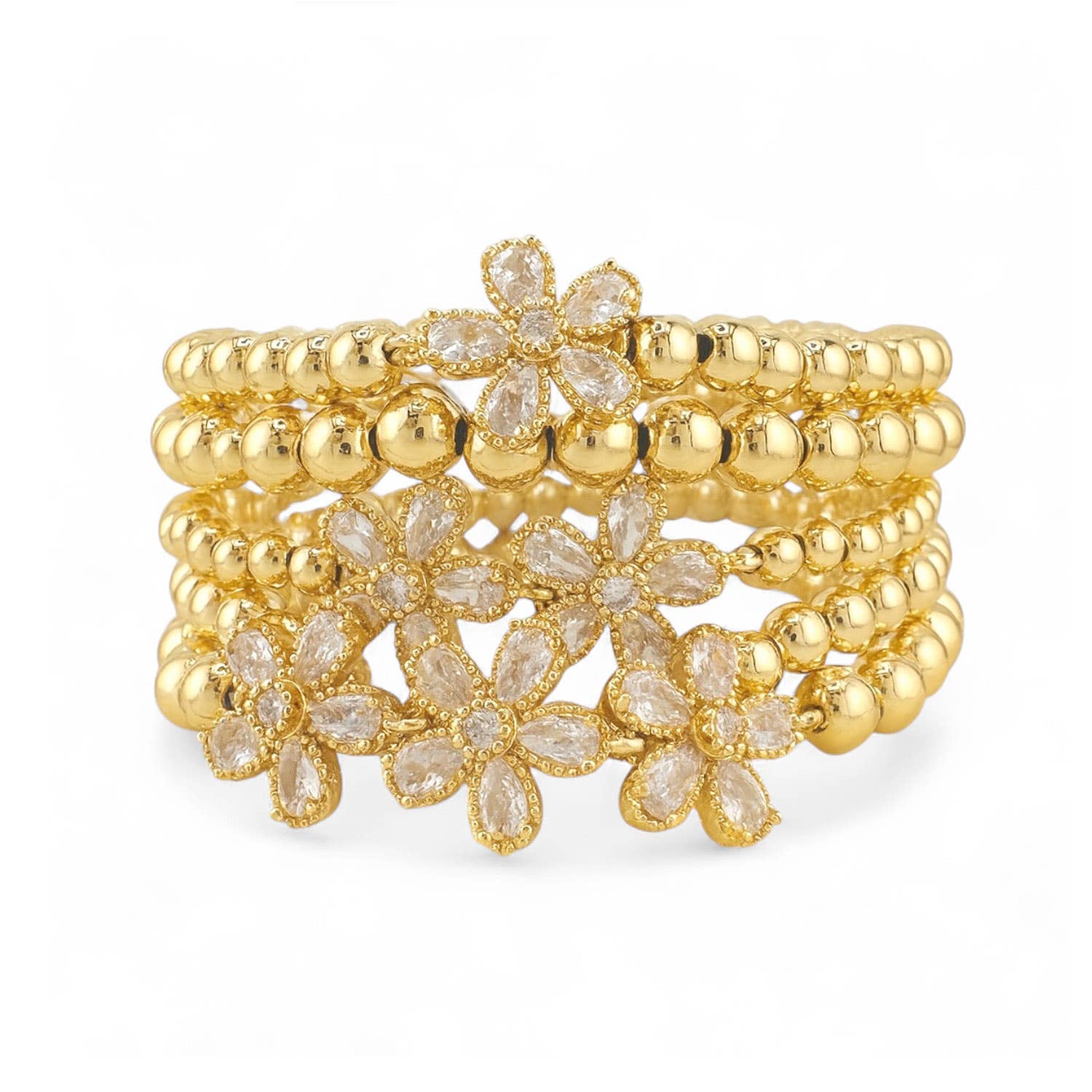 Felicity Floral Collection of Bracelets