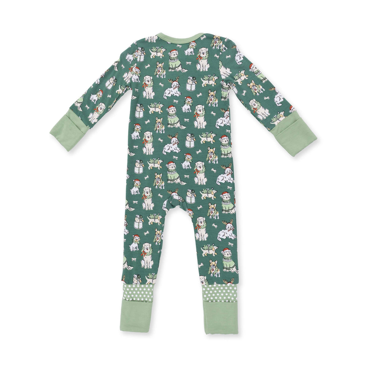 Christmas Dogs Uni - Convertible Romper