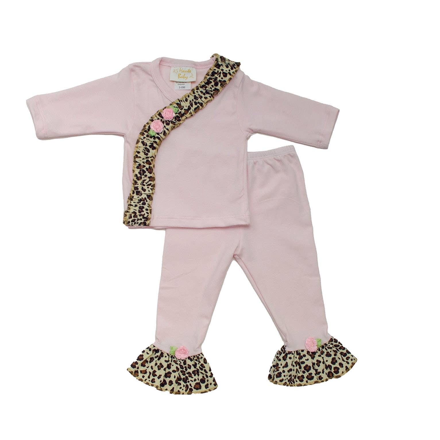 Haute Baby Jungle Love Baby Set For Newborn Girl