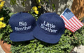 Embroidered Big Brother/ Little Brother Caps