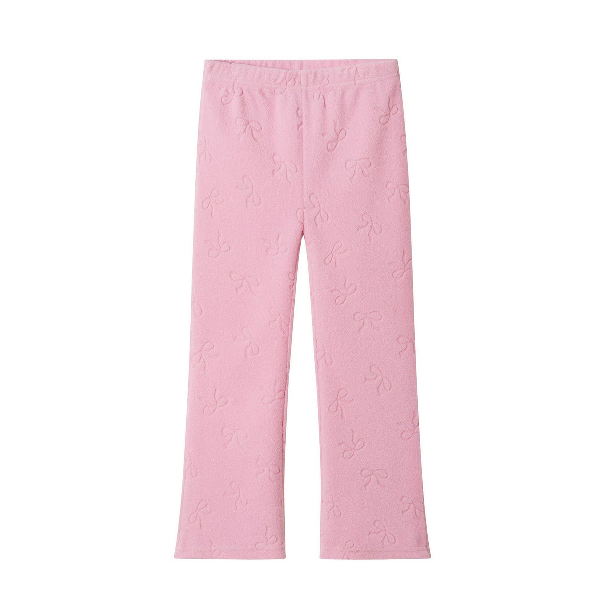 Plush Hoodie & Matching Pant Set | Bows
