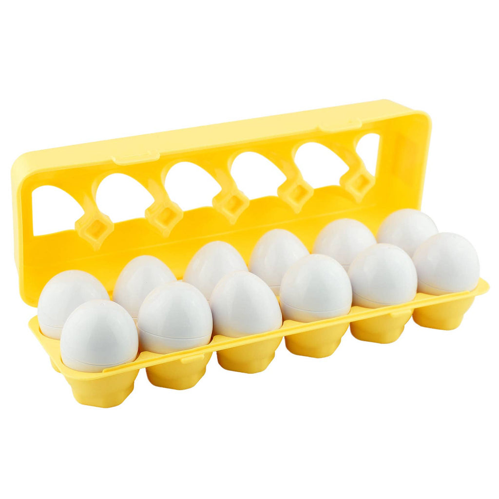 Dimple 12 Match and Play Vegetable Matching Egg Easter Toy
