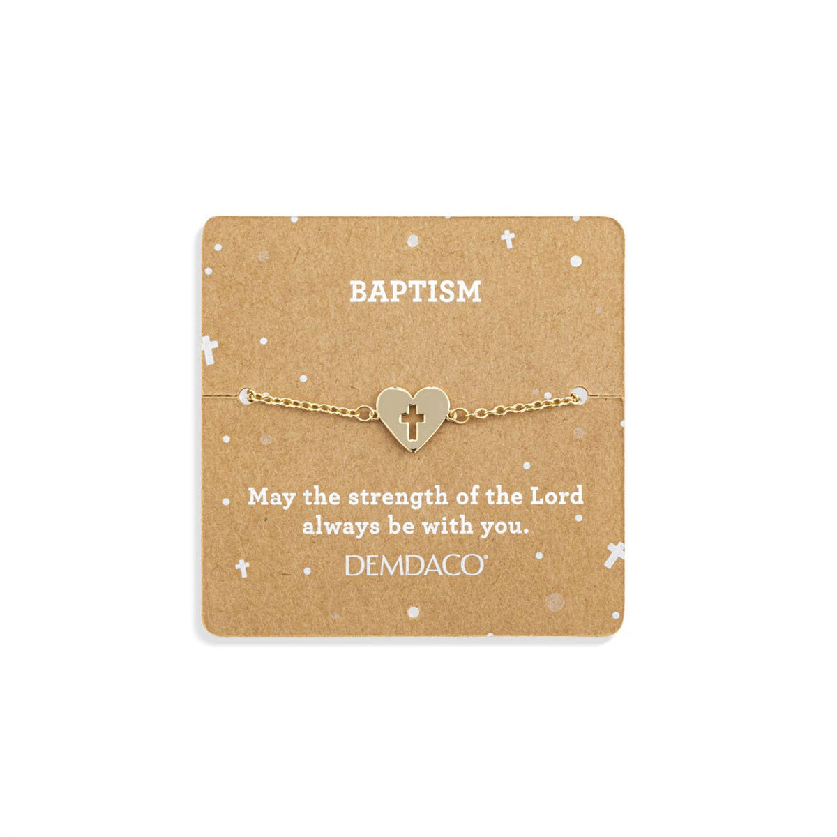 Baptism Lamb + Bracelet - 8in