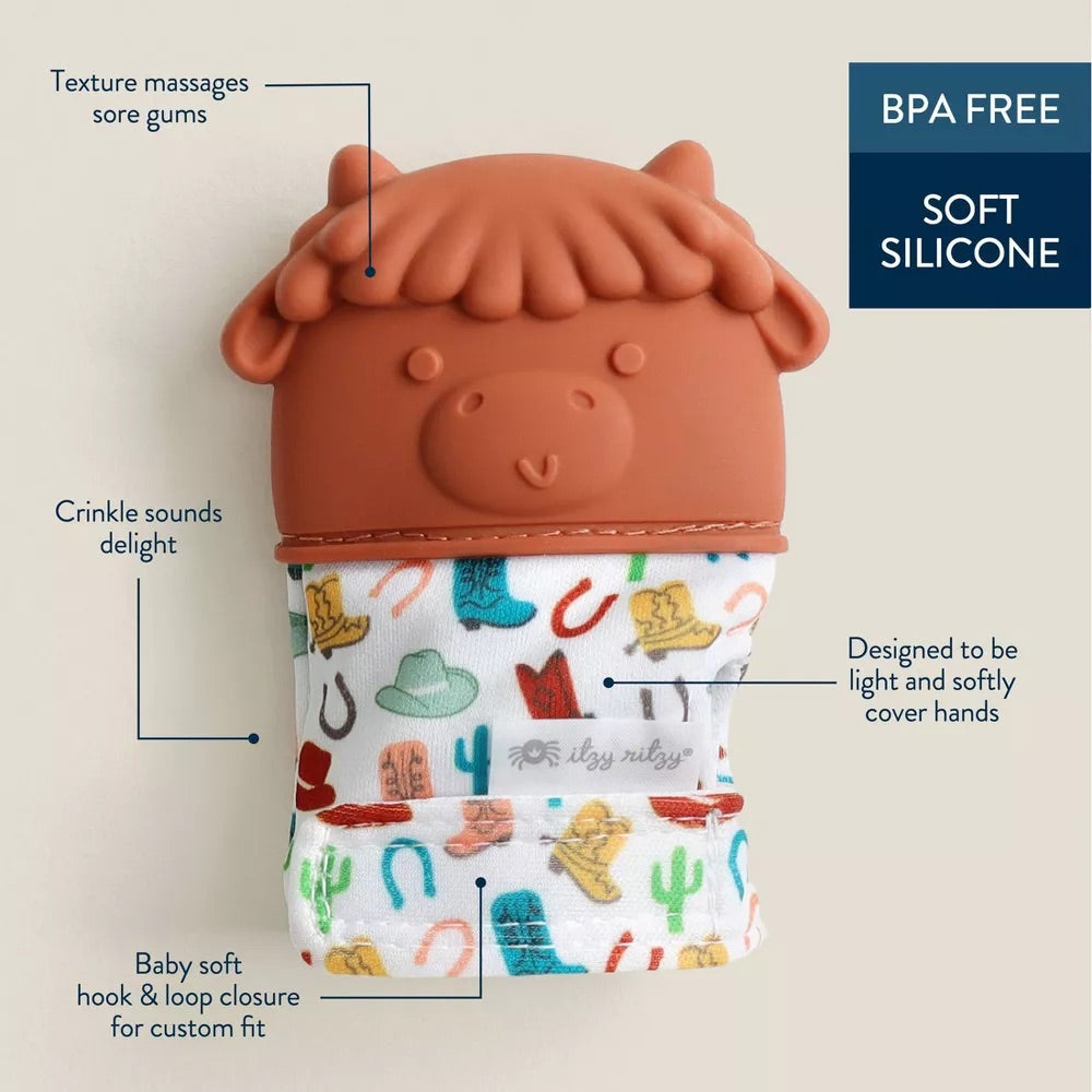 Itzy mitt highland cow