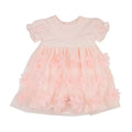 Haute Baby peach blossom bubble dress