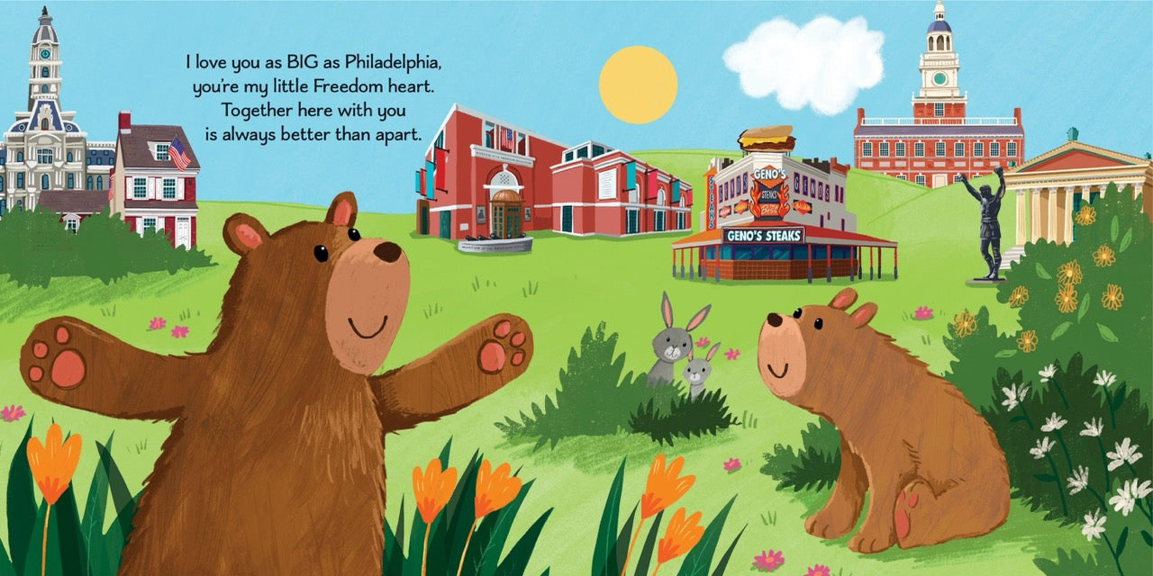 I love you as big as Philadelphia