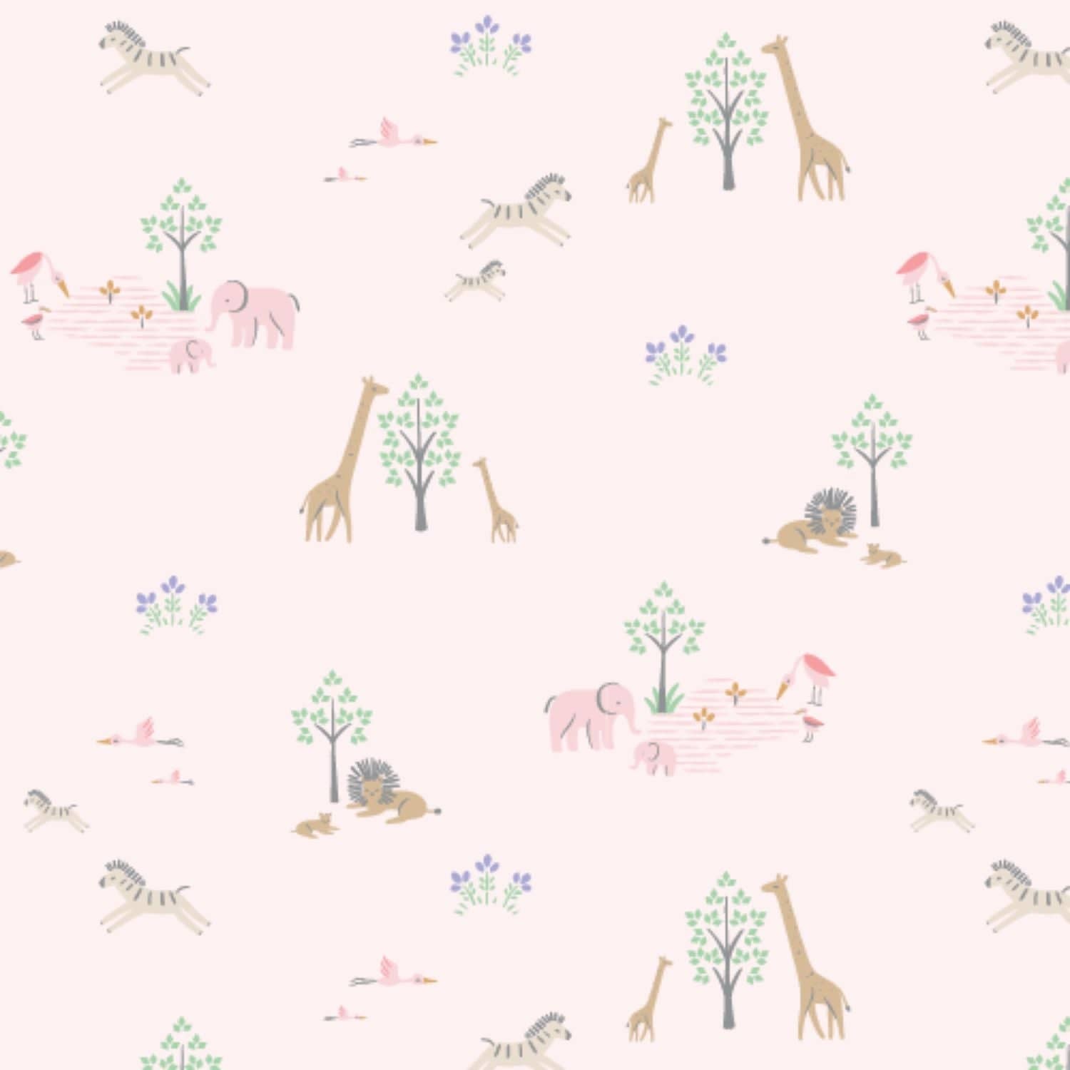 pink serene safari modal magnetic parent favorite footie