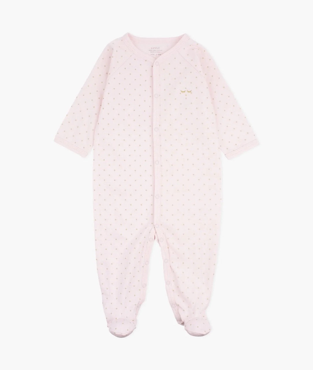 Saturday Simplicity footie pink