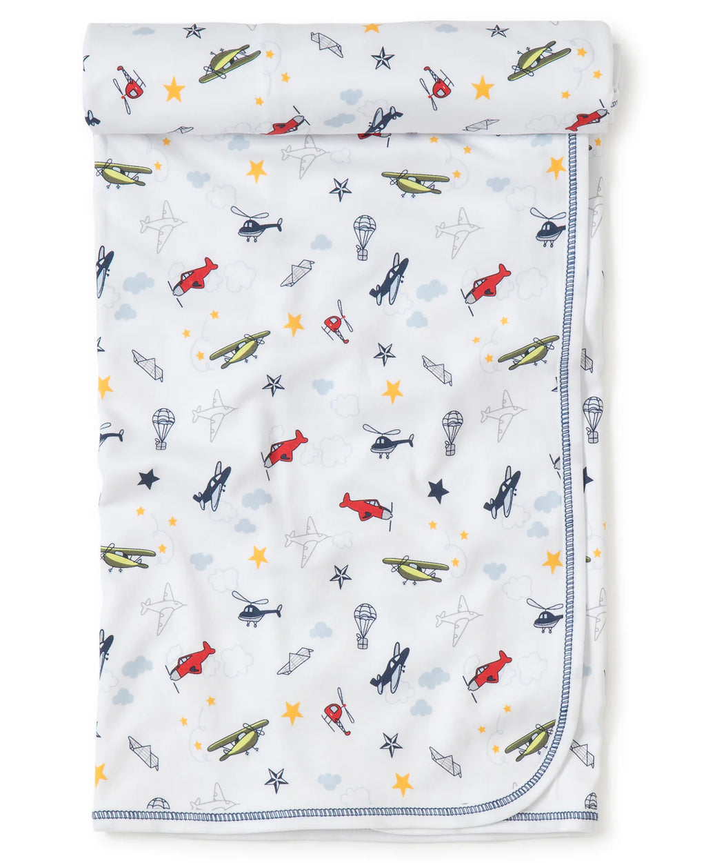 Aviator print blanket
