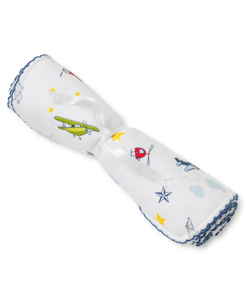 Aviators print burp cloth