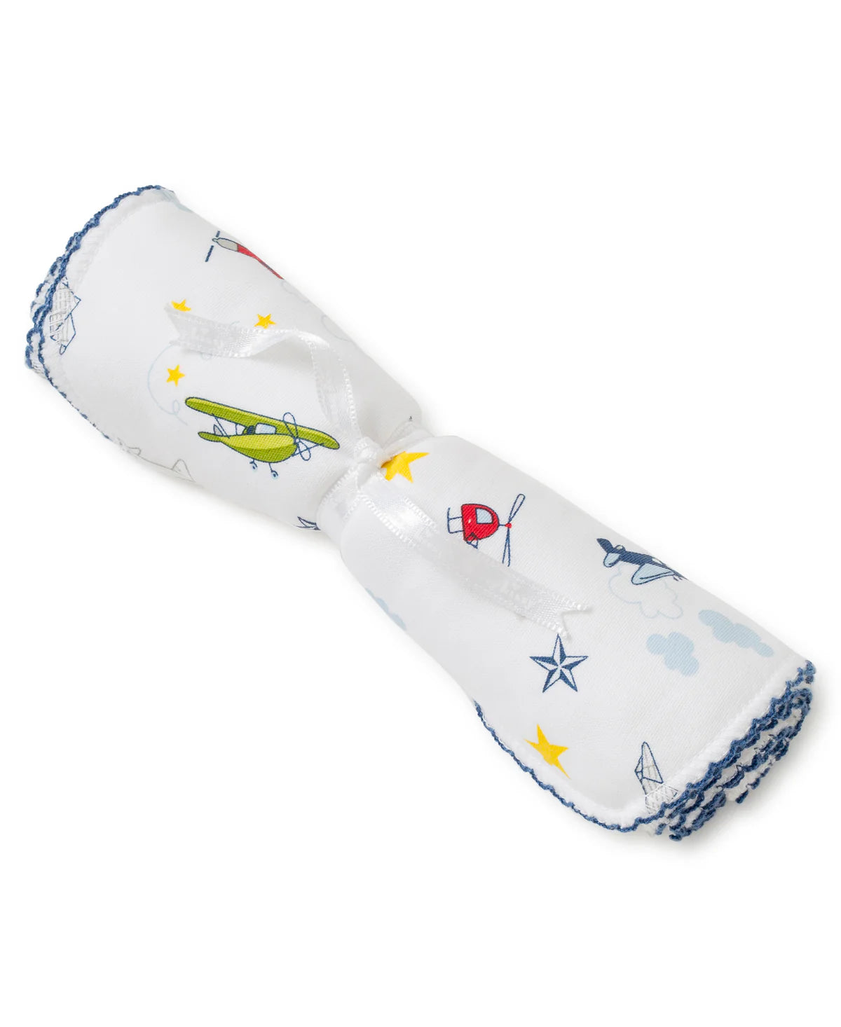 Aviators print burp cloth