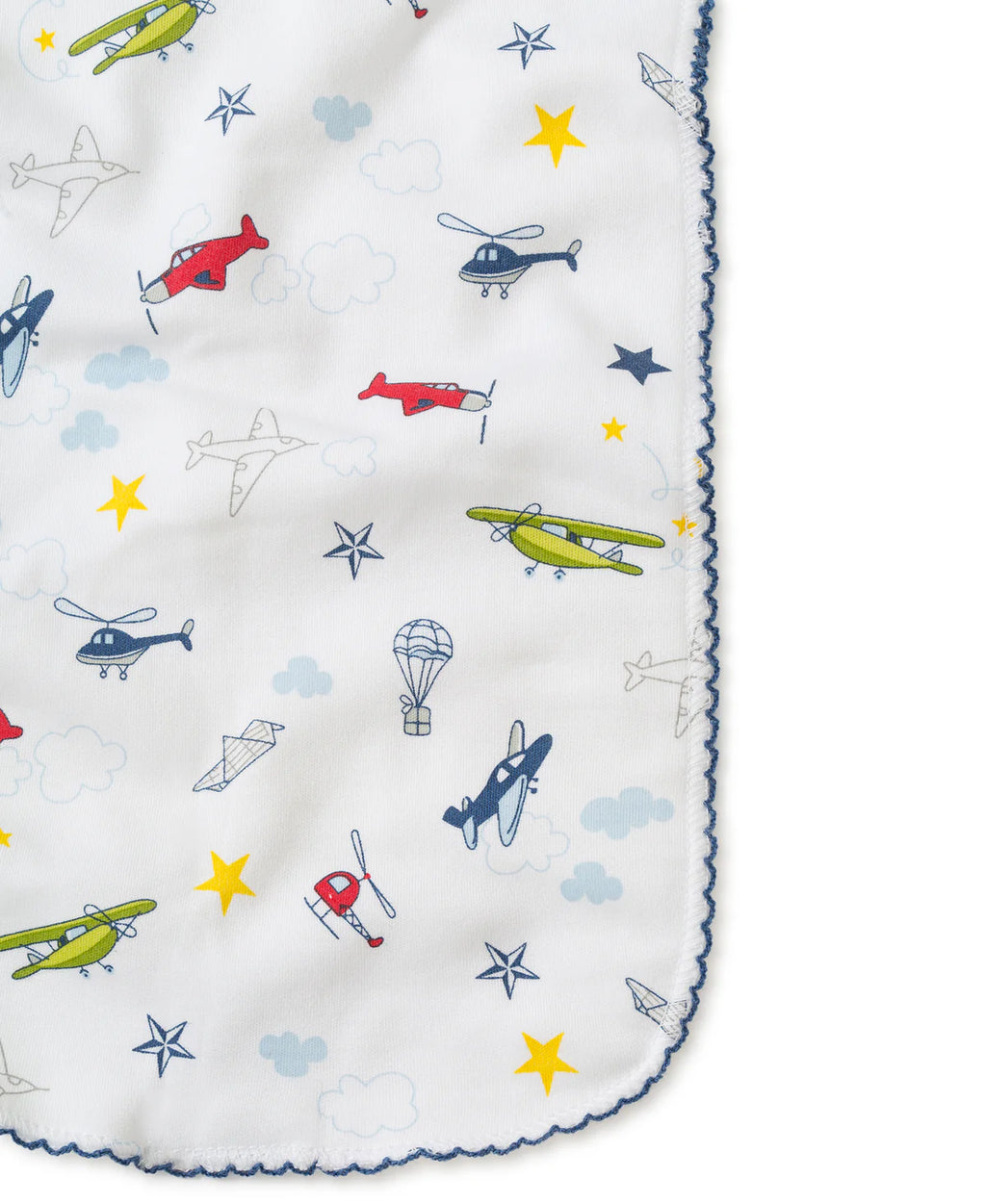 Aviators print burp cloth