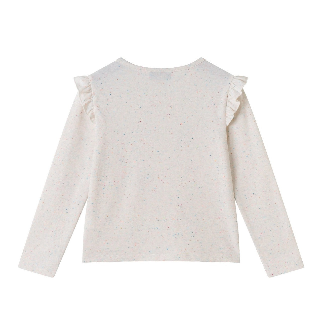 Speckled beige tee