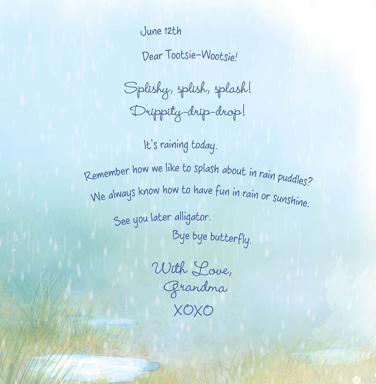 With Love grandma
